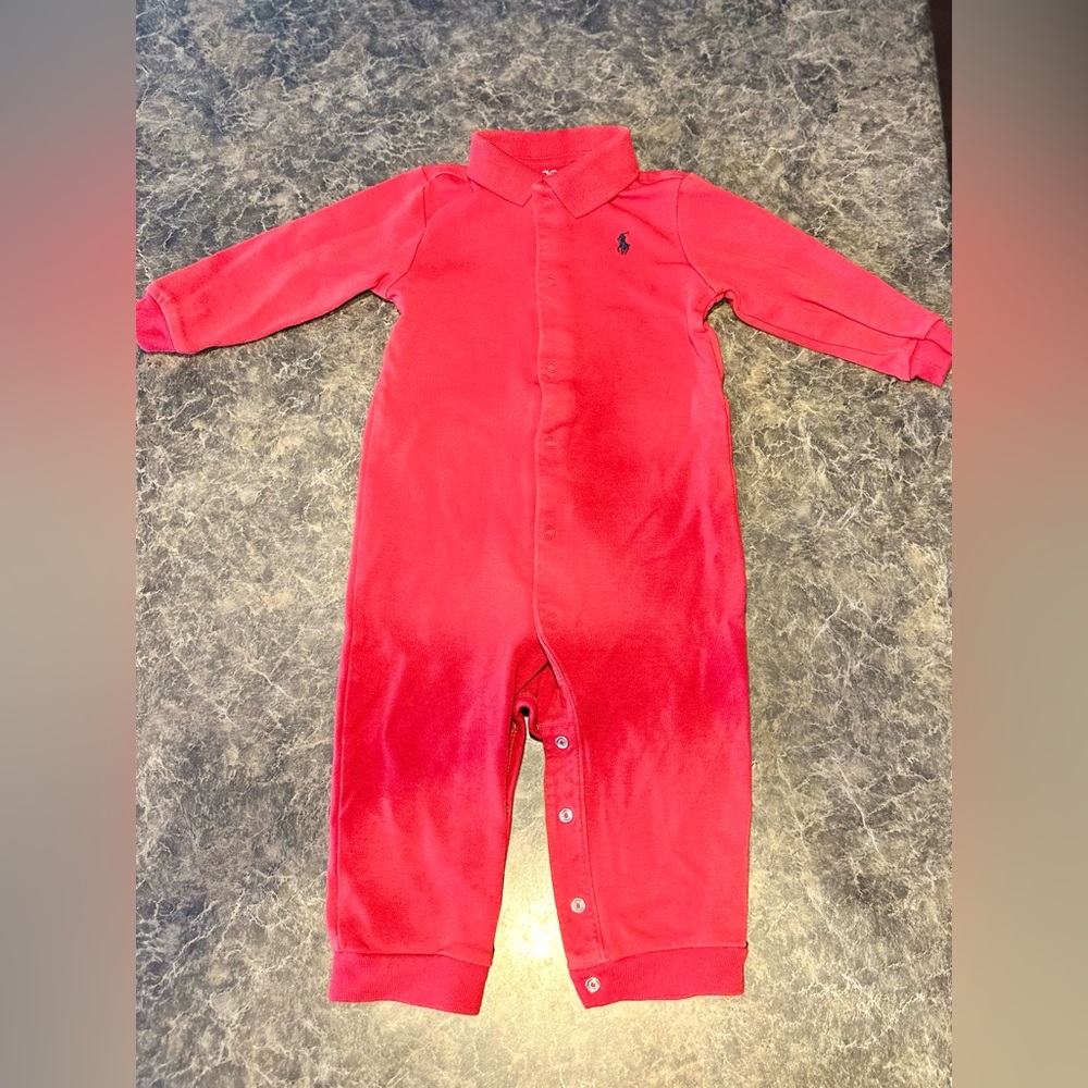 NWOT Boys 12M Ralph Lauren Onesie